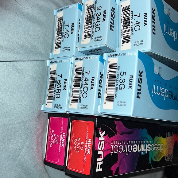 Professional demi permanent hair color bundle (RUSK) - Picture 2 of 5